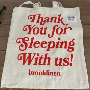 Brooklinen tote BNWT
